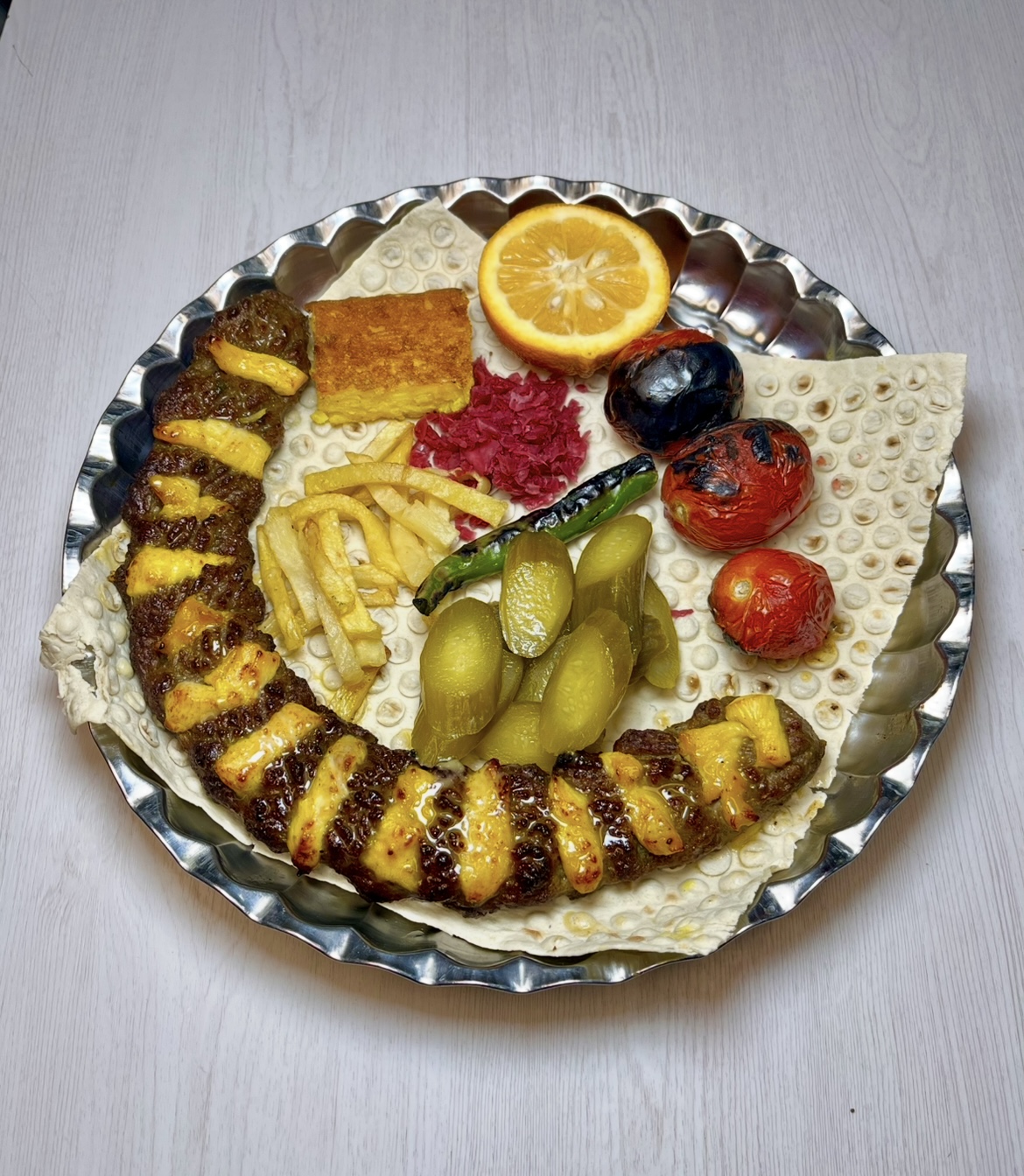 منو سیخی ( انواع کباب ها)