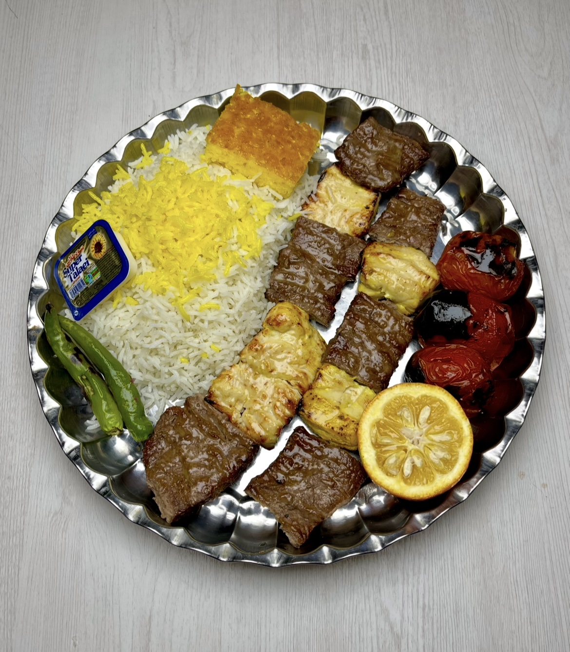 چلو کباب بختیاری