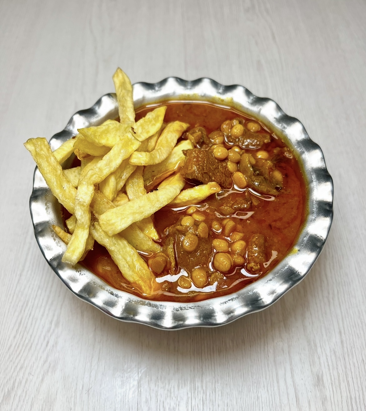 خورشت قیمه سیب زمینی 1 کیلویی